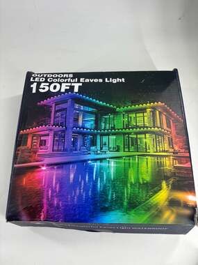 OUTDOORS LED Colorful Eaves Light 150FT Waterproof Smart RGB Light